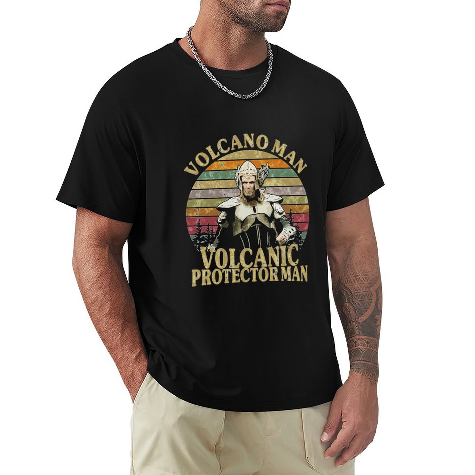 Street Fashion Essentials - Volcano Man エッセンシャル Tシャツ ストリートファッション カジュアル