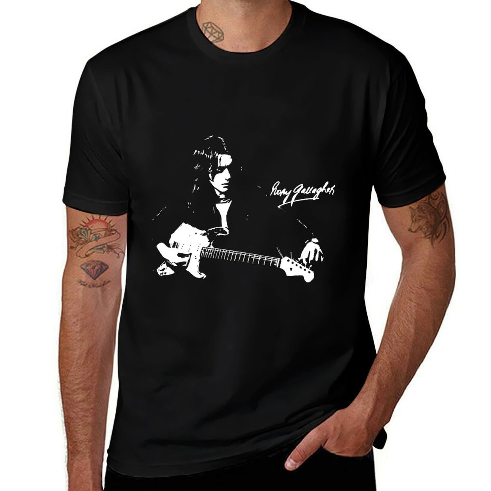Street Fashion Essentials - ロリー・ギャラガー エッセンシャル Tシャツ ストリートファッション カジュアル Tシャツ