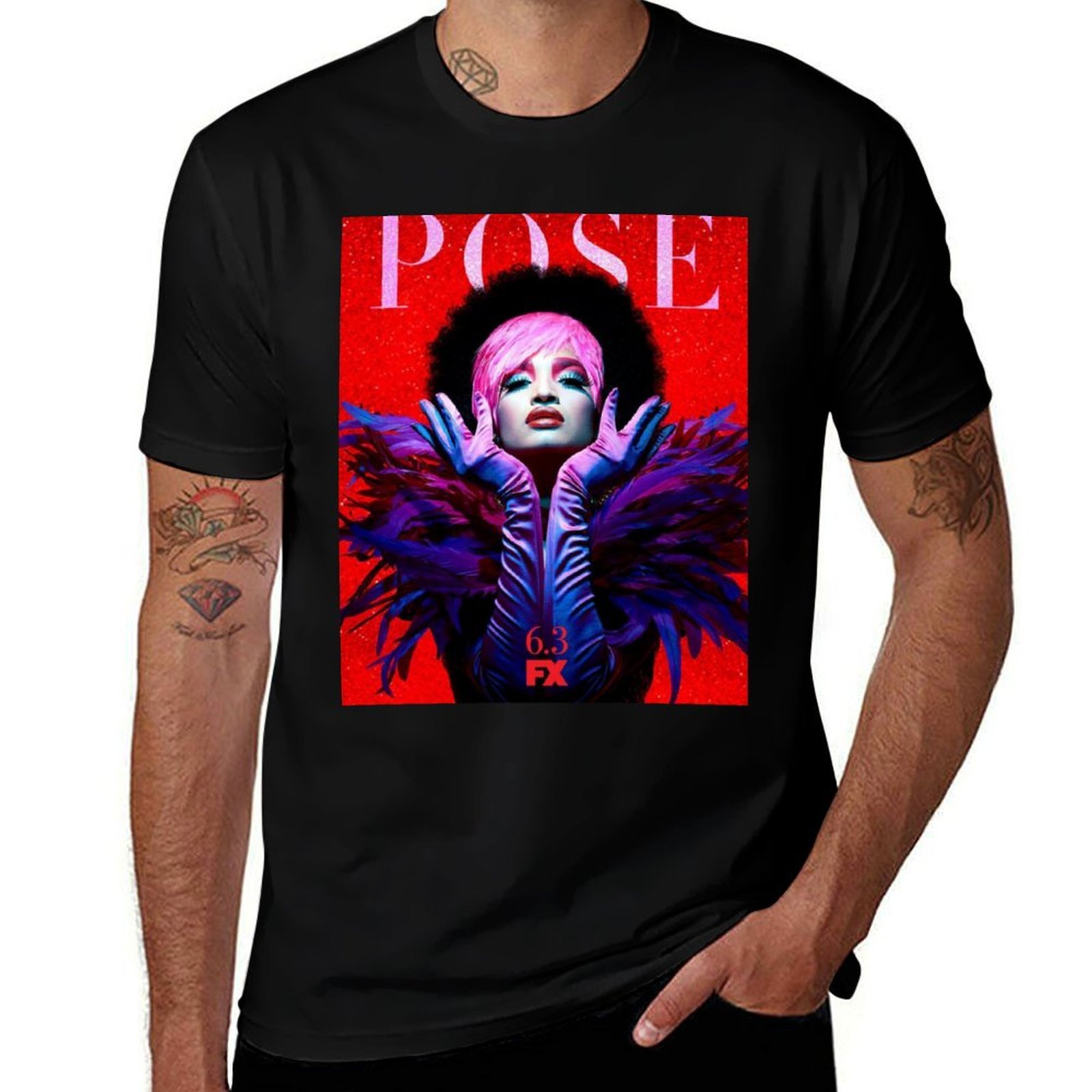 Street Fashion Pose - POSE Tシャツ ストリートファッション カジュアルTシャツ
