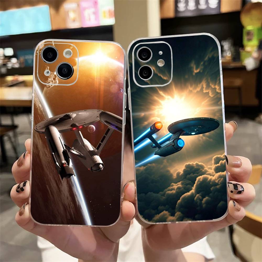 Street Fashion Store - s-Star Trek Ships 電話ケース iPhone17、16、15、14、13、12、11 Plus、Pro