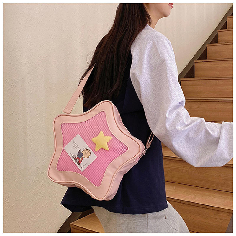 Street Fashion In Japanese - 和風ミニマリスト可愛い美的ショルダーバッグ学生向けカワイイクロスボディバッグストリートファッション