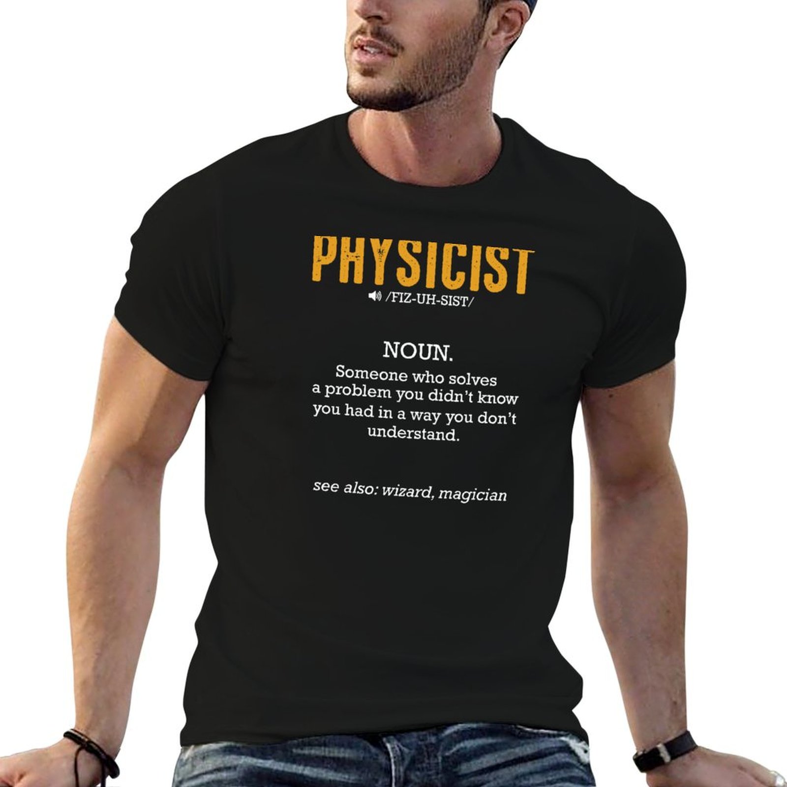 物理学者の定義科学研究面白いオタクオタクTシャツストリートフ - Street Fashion Definition のレビューと価格