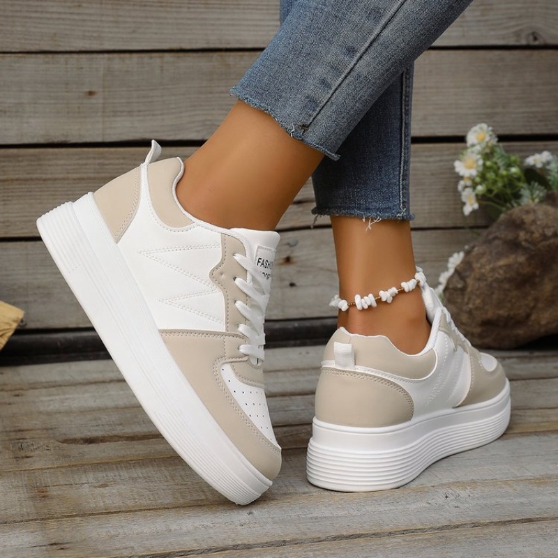 レディース プラットフォームスニーカー ラウンドトゥ チャン - Chunky Sneaker Platform のレビューと価格