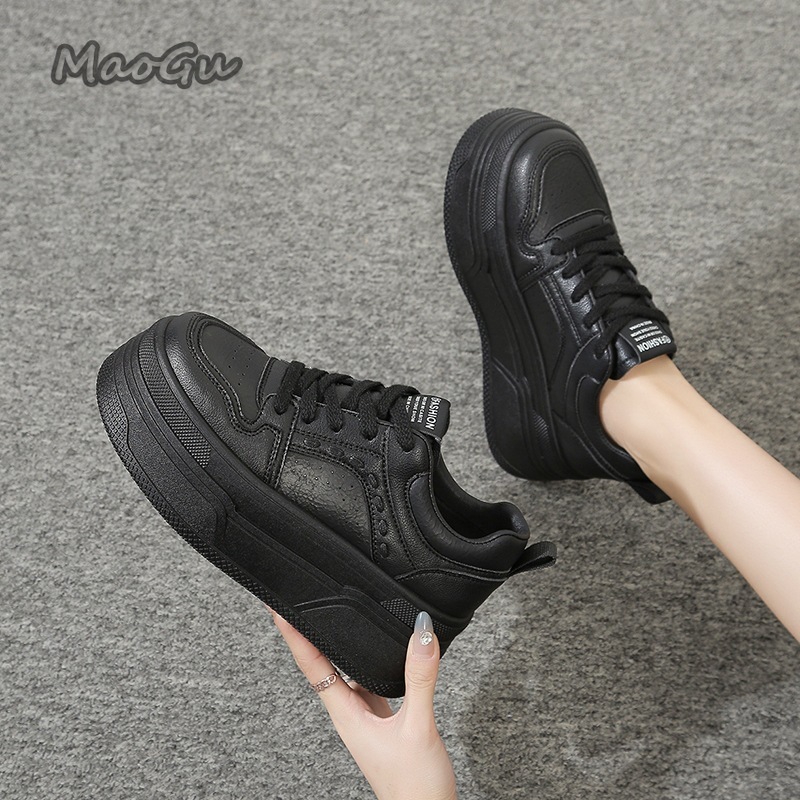 身長を伸ばすプラットフォーム ホワイトスニーカー 女性用 レ - Chunky Sneaker Platform のレビューと価格