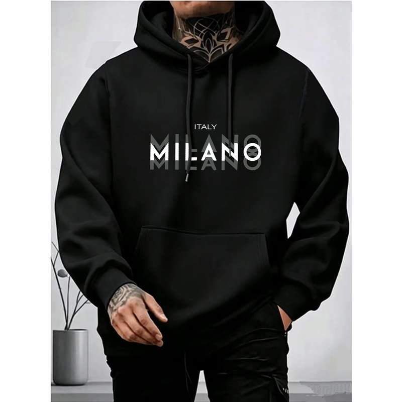 メンズ、フリース生地、春と秋のストリートファッション、MIL - Street Fashion Milano のレビューと価格