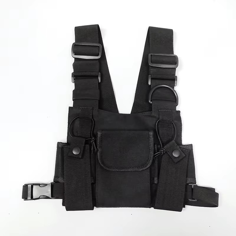 機能的なタクティカルチェストバッグ レディース ファッション - Street Fashion Vest のレビューと価格