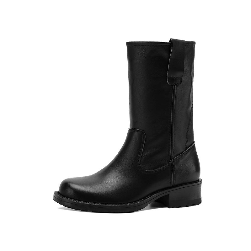 新しい 2026 トレンド女性秋本物の牛革アンクルブーツイエ - Street Fashion Rome のレビューと価格
