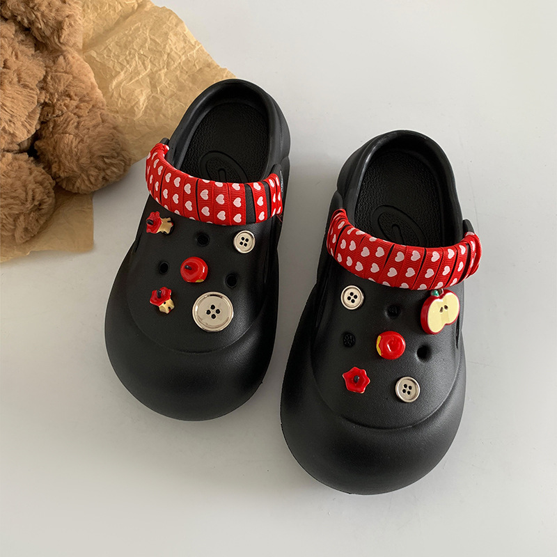 女性ファッションクロッグス室内ストリートスリッパキュートDI - Street Fashion Walking のレビューと価格
