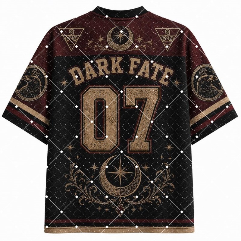 ダークフェイト ウィッチ レイヴン プリント Vネック ジャ - Street Fashion Hip Hop のレビューと価格