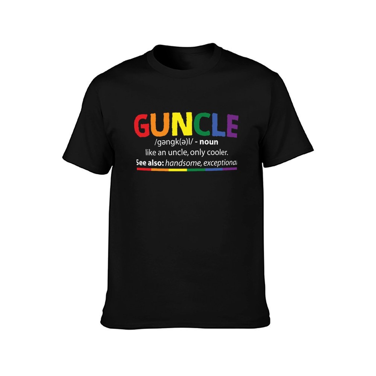 ガンクル - ゲイの面白い叔父の定義 Tシャツ ストリートフ - Street Fashion Definition のレビューと価格