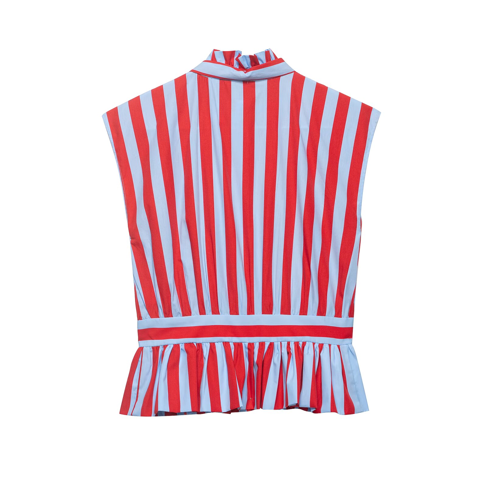 KONDALA シックなストライプ Y2K 女性ブラウス夏の - Street Fashion Vest のレビューと価格