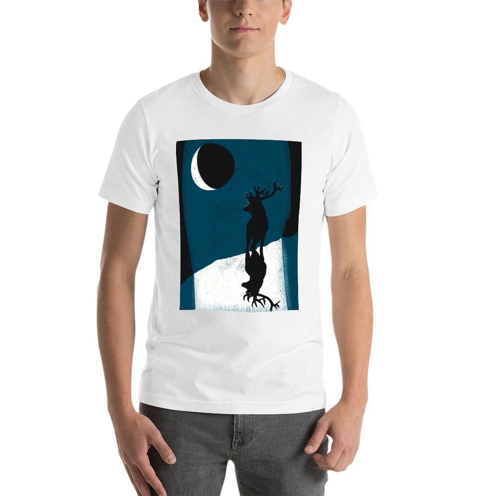 Moonlight pose Tシャツ ストリートファッショ - Street Fashion Pose のレビューと価格