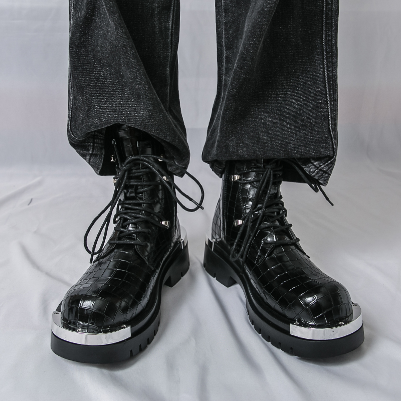 高品質ハイカットメンズアウトドアハイキングブーツ、ファッショ - Street Fashion Walking のレビューと価格
