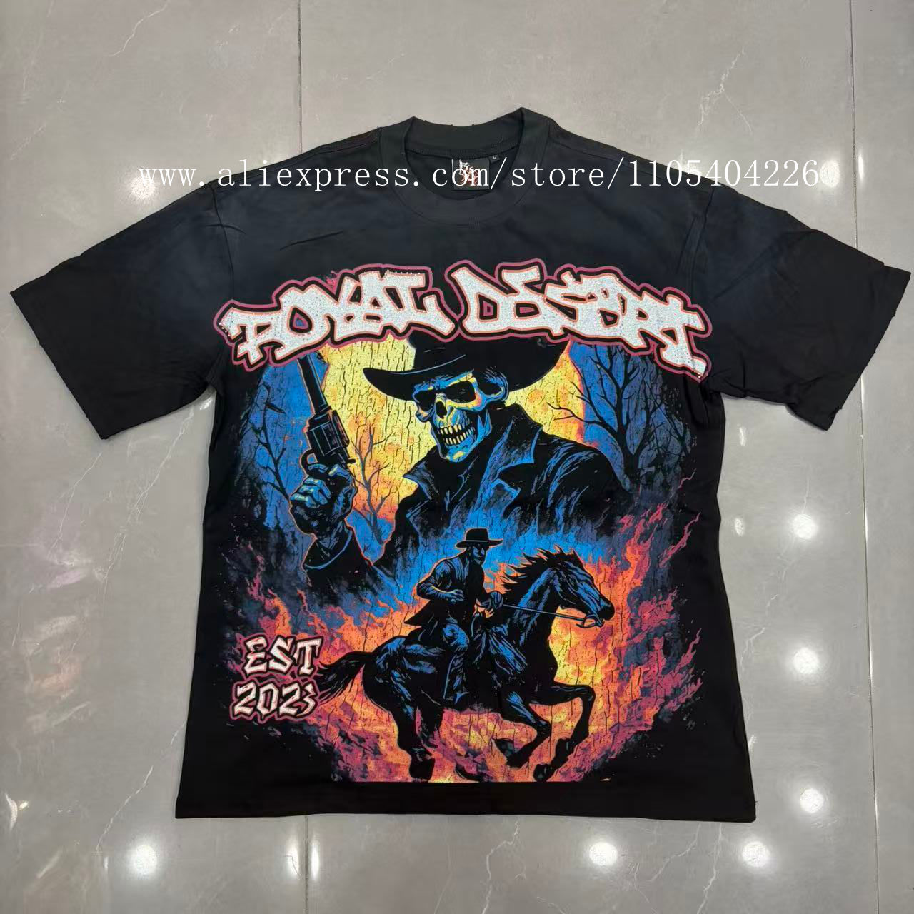 高品質な新作ファッション、純綿半袖Tシャツ、ウォッシュ加工と - Street Fashion Definition のレビューと価格