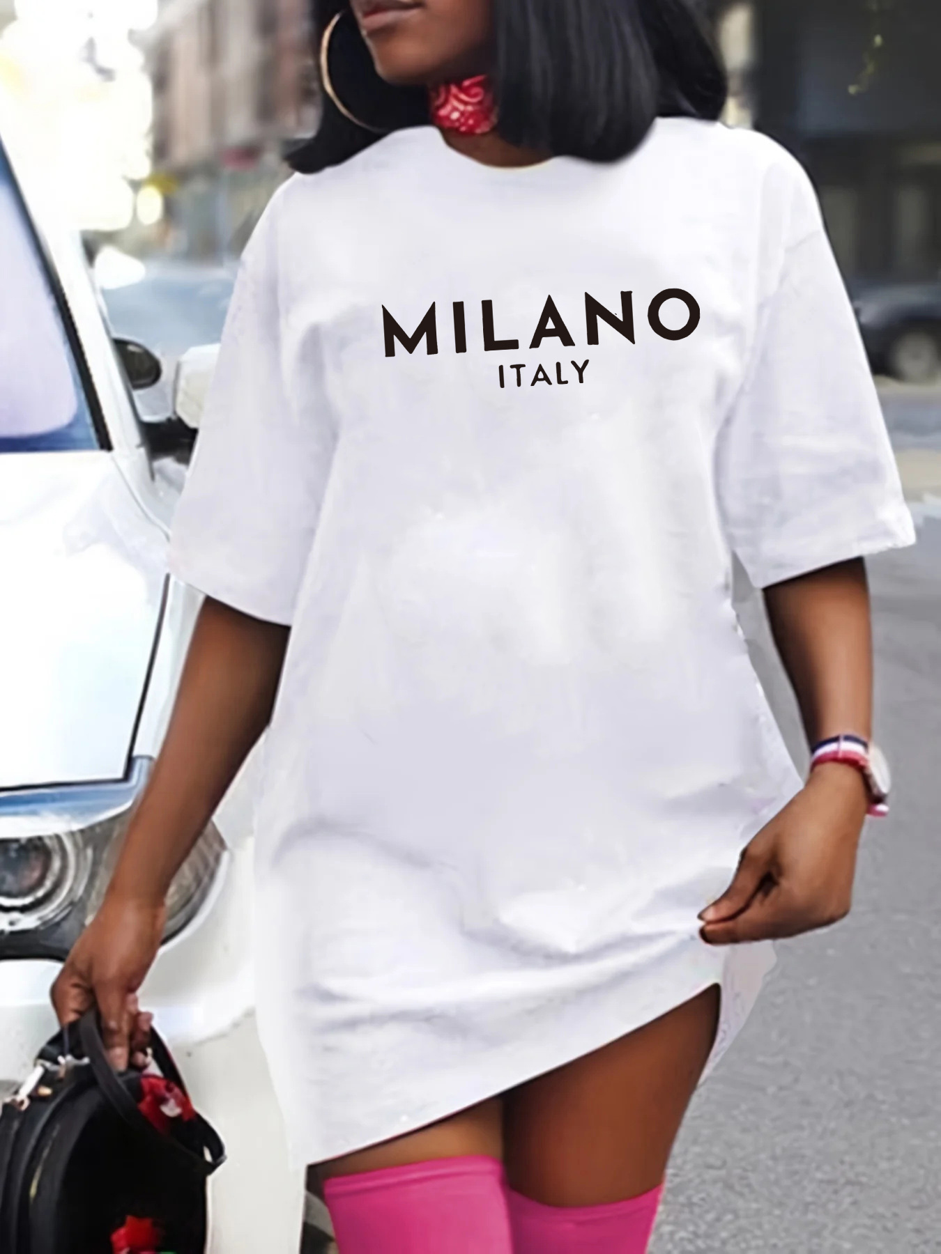 レディース春夏おしゃれカジュアルルーズMILANO ITAL - Street Fashion Milano のレビューと価格