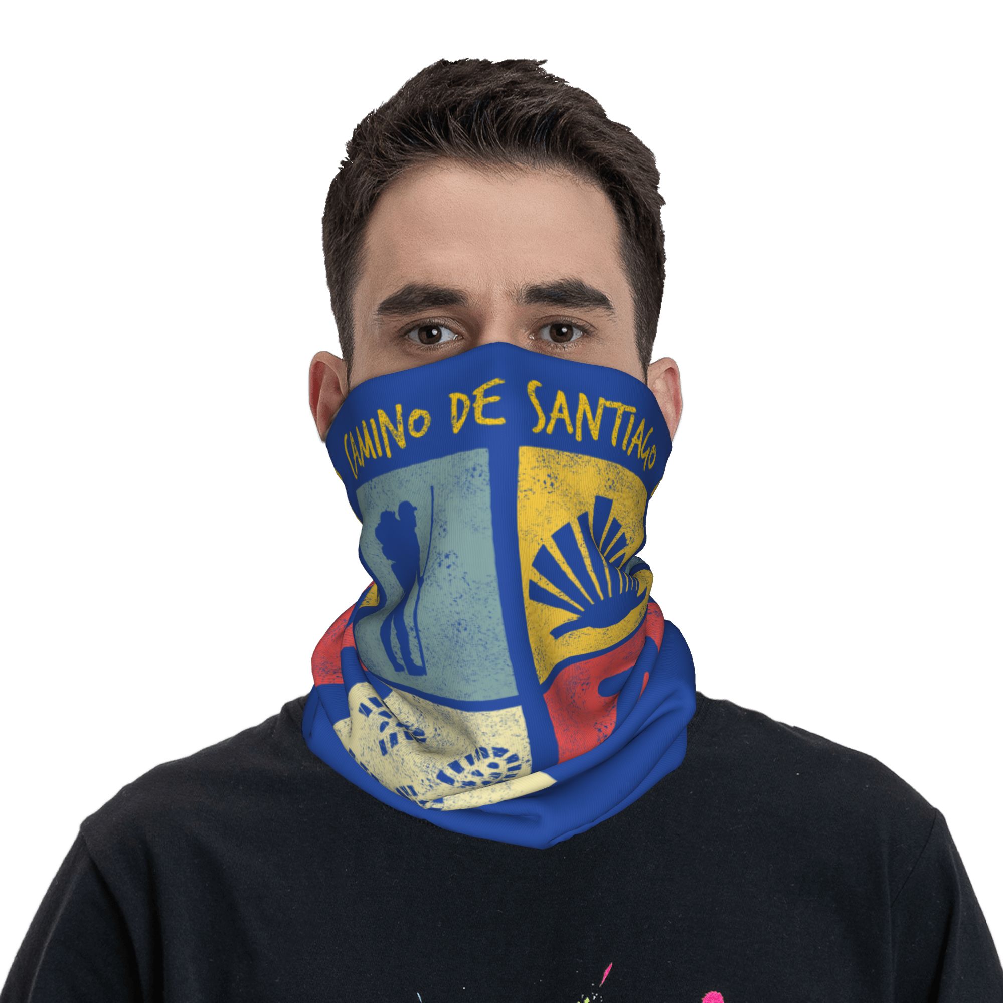 カミーノ・デ・サンティアゴ サンティアゴの道 バンダナ ネッ - Bandana Multi Way のレビューと価格