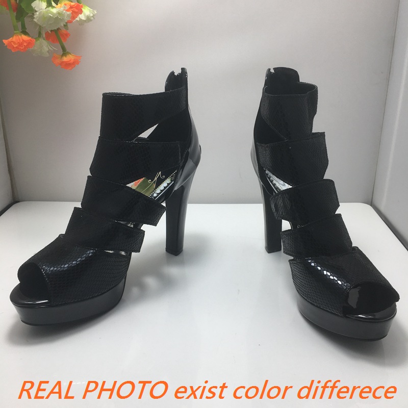 リーブキャットピープトウ女性用チャンキーヒール、女性用ハイヒ - Chunky Sneaker Platform のレビューと価格