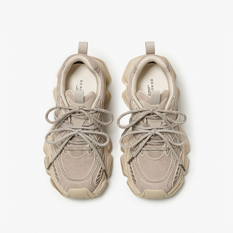 BEAUTODAY チャンキースニーカー女性マイクロファイバ - Chunky Sneaker Platform のレビューと価格