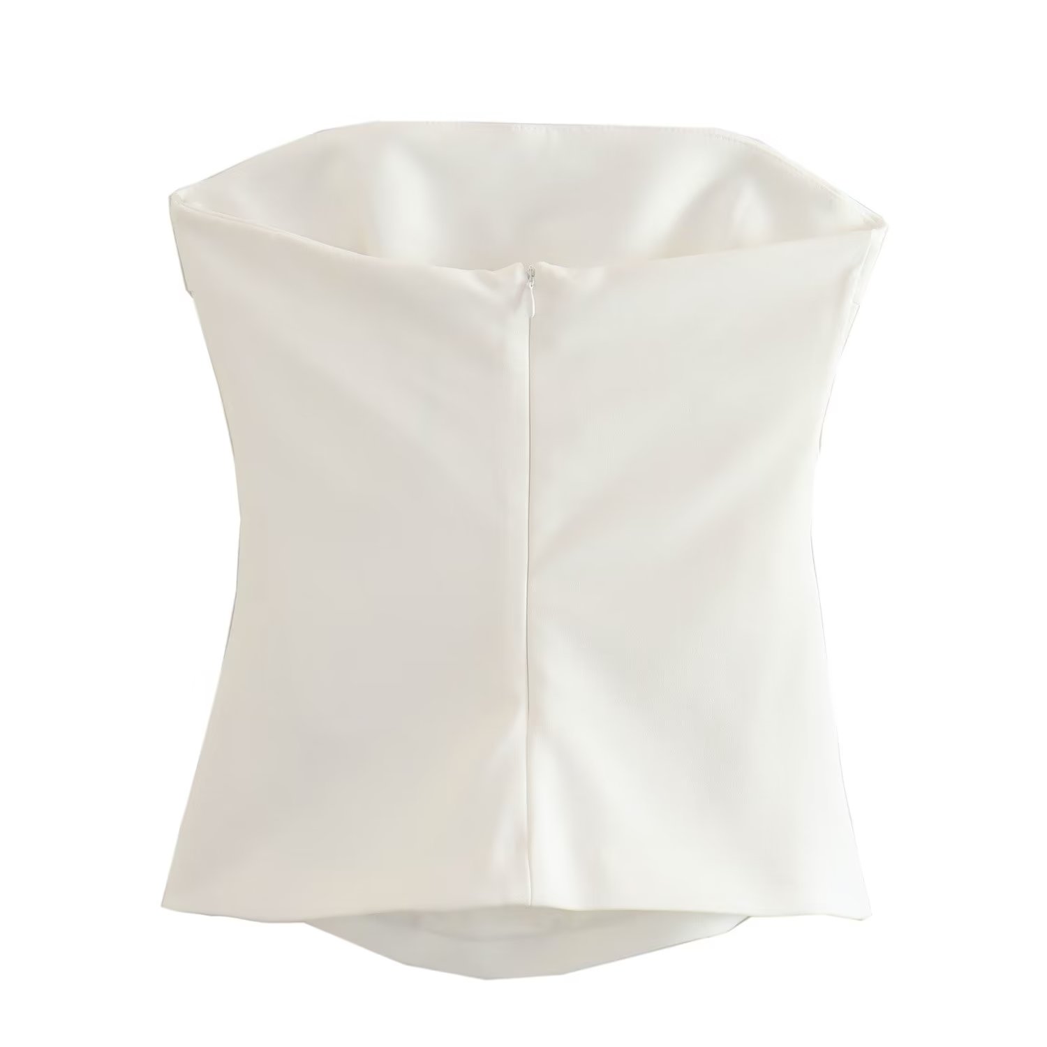 BSAY 女性ファッション夏の新バックジッパーストラップレス - Street Fashion Vest のレビューと価格