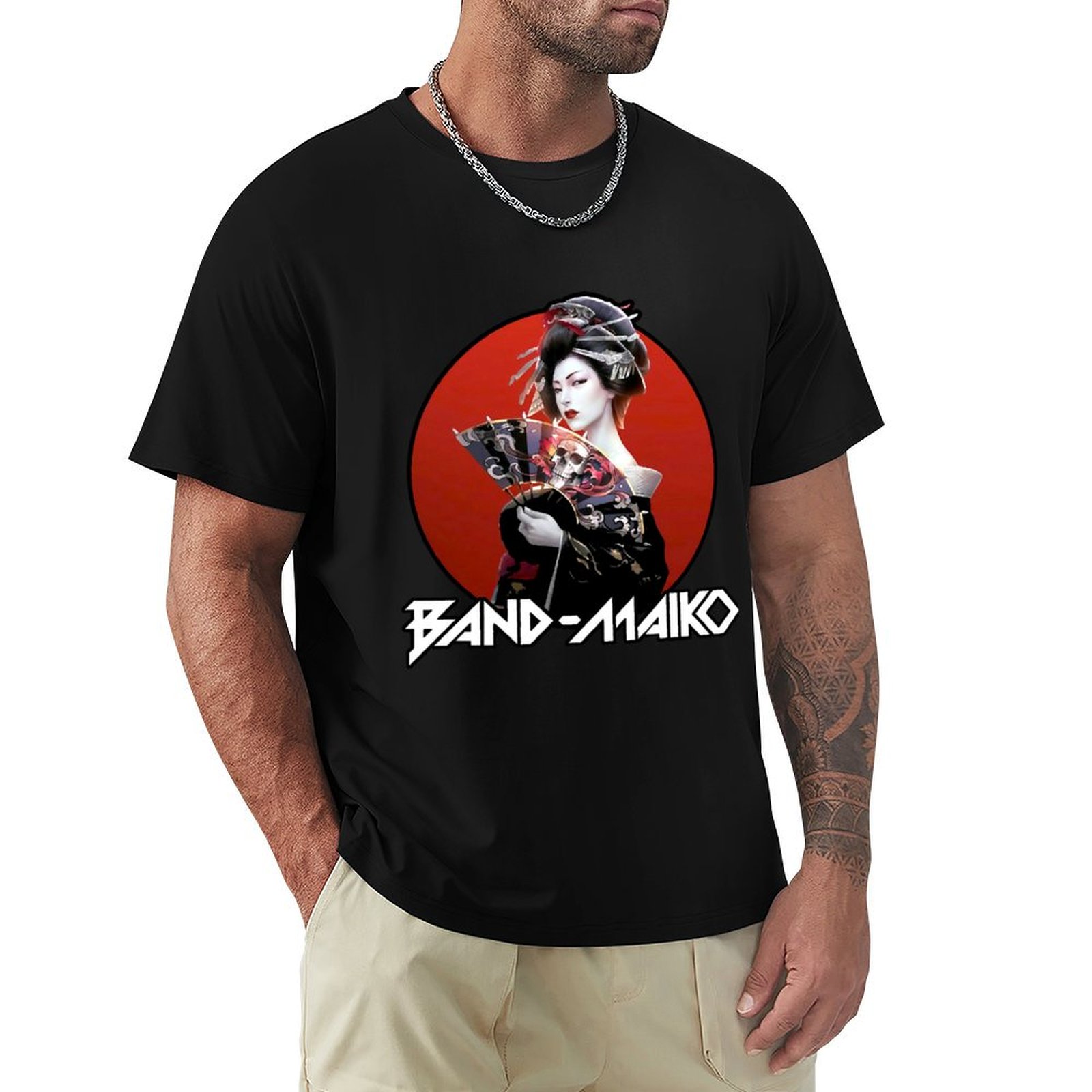 エッセンシャル・バンド・メイド・ジャパン・メタルバンドTシャ - Street Fashion Essentials のレビューと価格