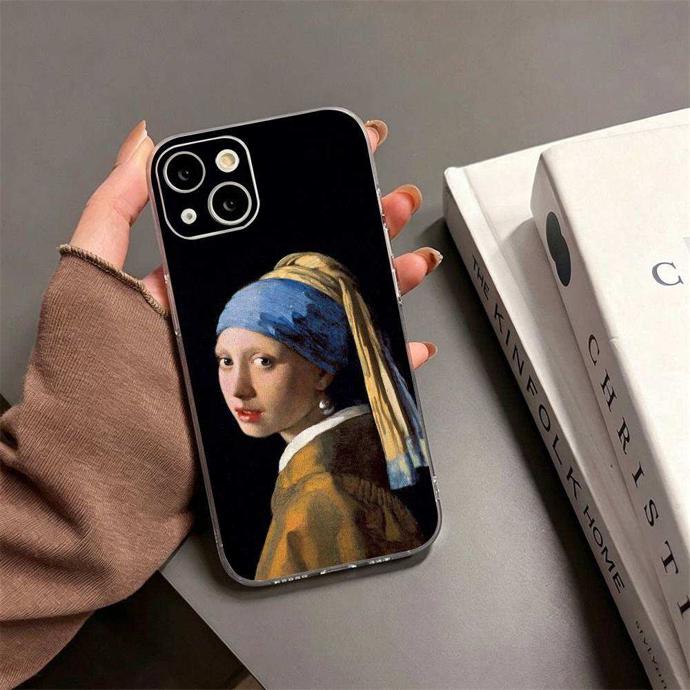 真珠の耳飾り少女 疑似物語版 iPhoneケース iPhon - Street Fashion Store のレビューと価格