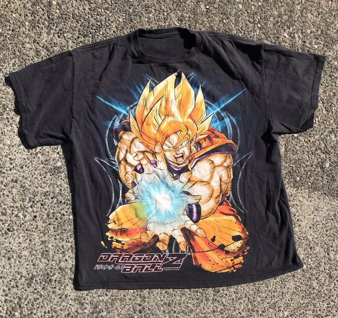 ドラゴンボール悟空半袖 Tシャツアニメヴィンテージ高解像度ビ - Street Fashion Definition のレビューと価格